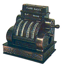 Dollhouse Miniature Cash Register Pencil Sharpener